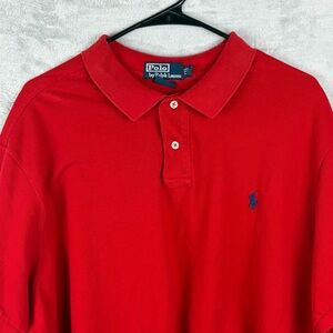 Polo by Ralph Lauren Red Polo Flaws (iron marks)